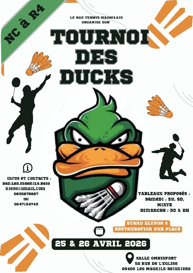PL85-Tournoi des Ducks (Séniors) - BTM85